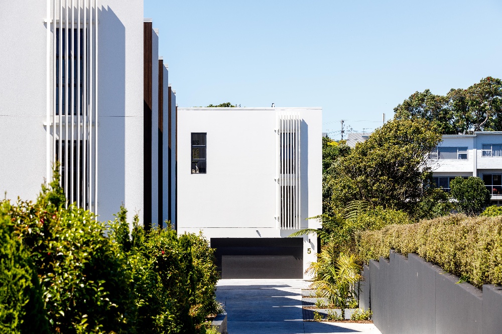 Medium density housing development in New Plymouth