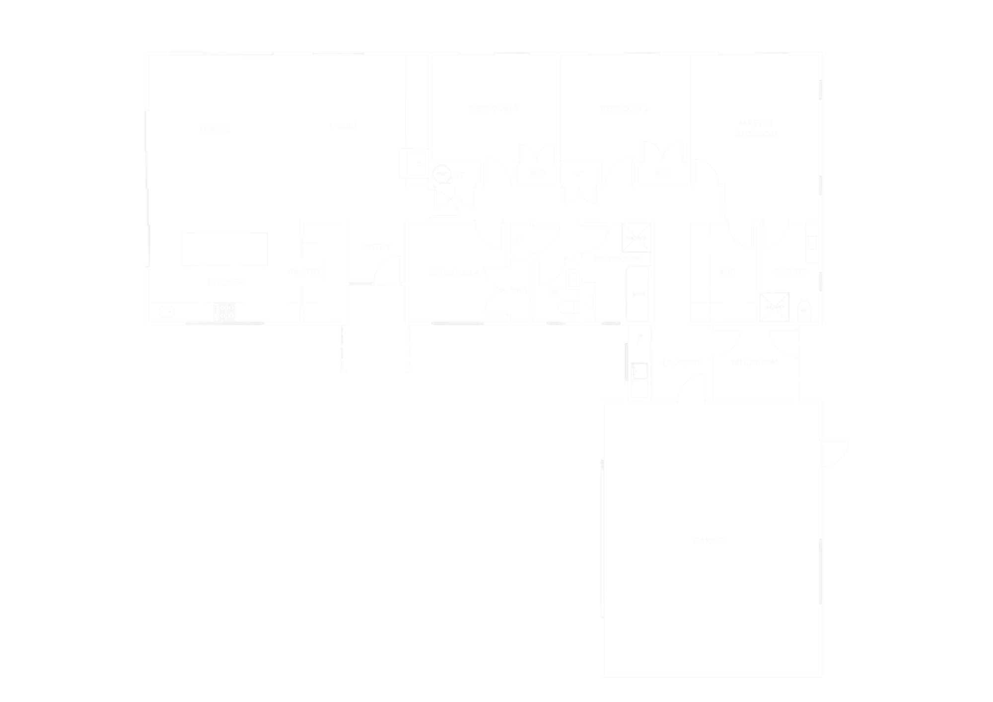 4 bedroom home floorplan New Plymouth